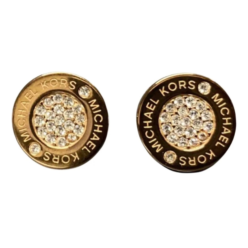 Michael Kors Gold-Tone Stud Earrings